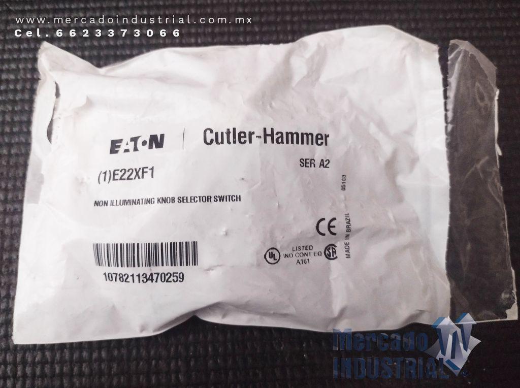 Interruptor selector de perilla sin iluminación marca Cutler Hammer modelo E22XF1 - imagen 1
