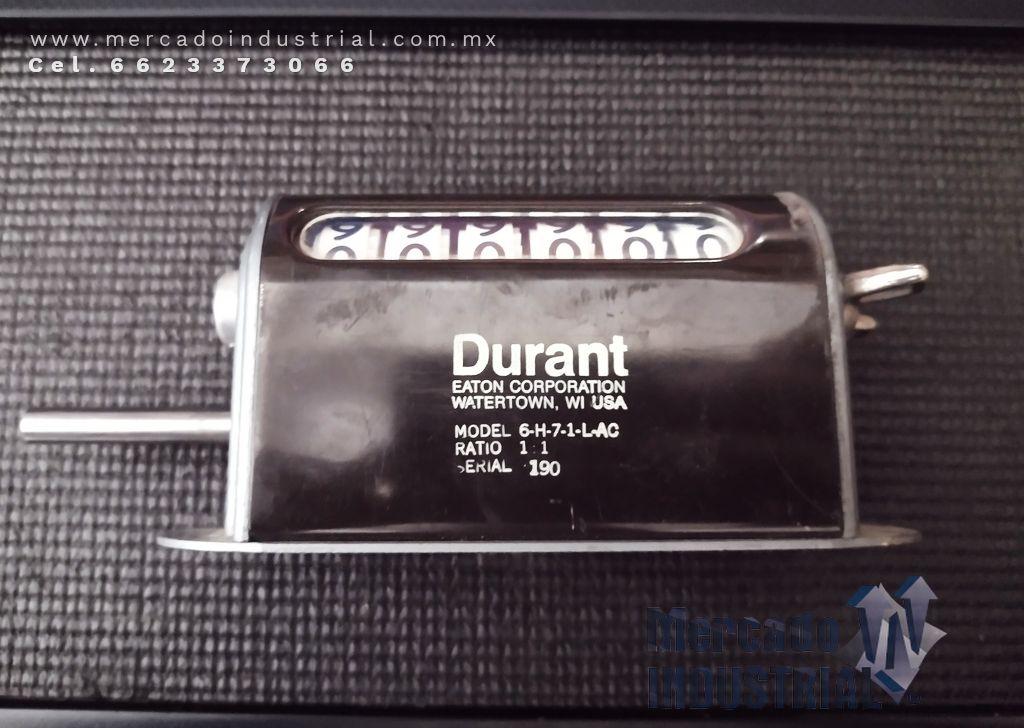 Contador mecánico modelo 6-H-7-1-L-AC marca Durant - imagen 1