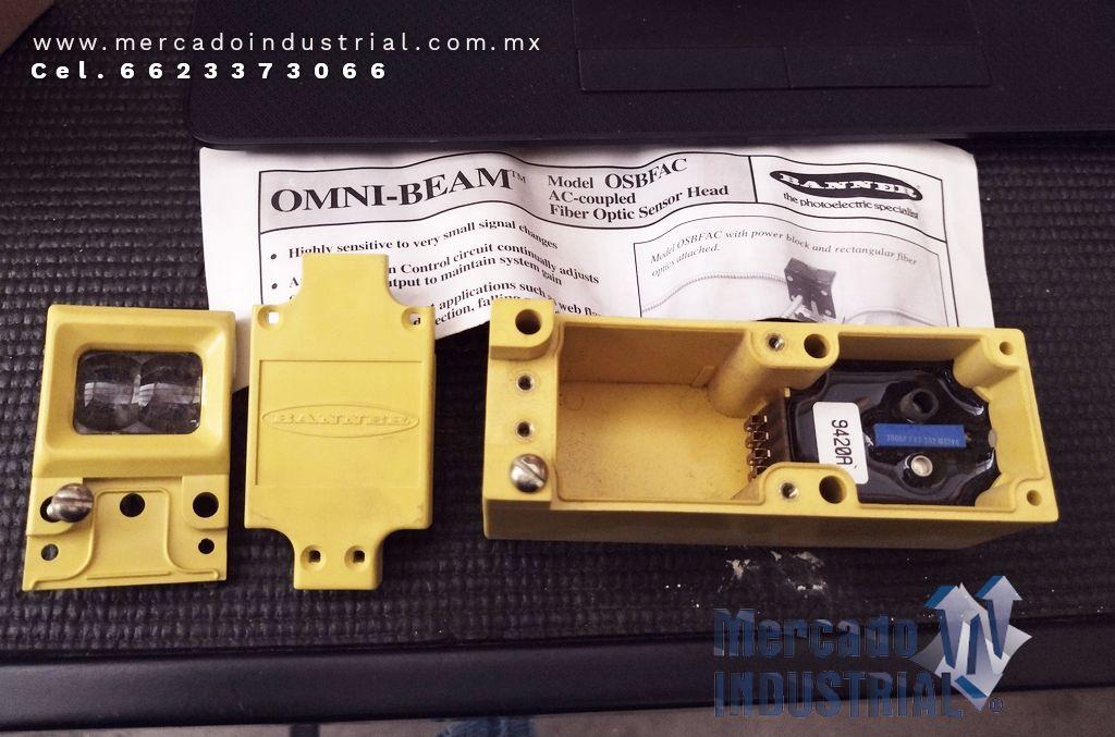 Sensor fotoeléctrico modelo 27402 marca BANNER - imagen 1