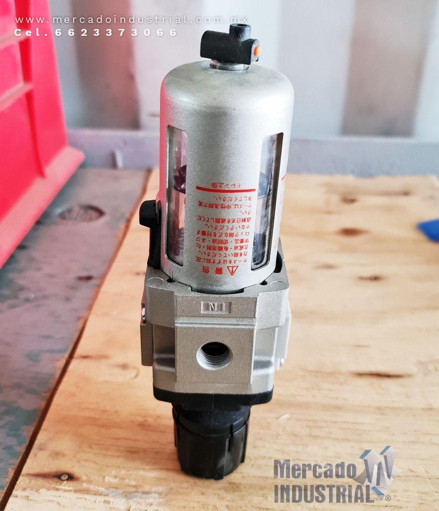 Filtro-regulador neumático 72 ~ 123 PSI modelo AW30-02BG marca SMC - imagen 1