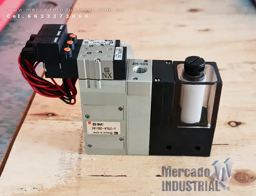 Válvula solenoide modelo ZR113S2-K15LZ-F marca SMC - imagen 1
