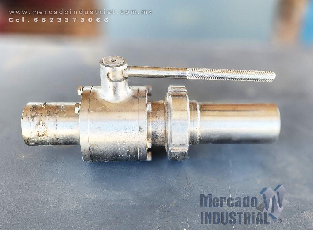 Lote de válvulas de acero inoxidable de 2" - imagen 1