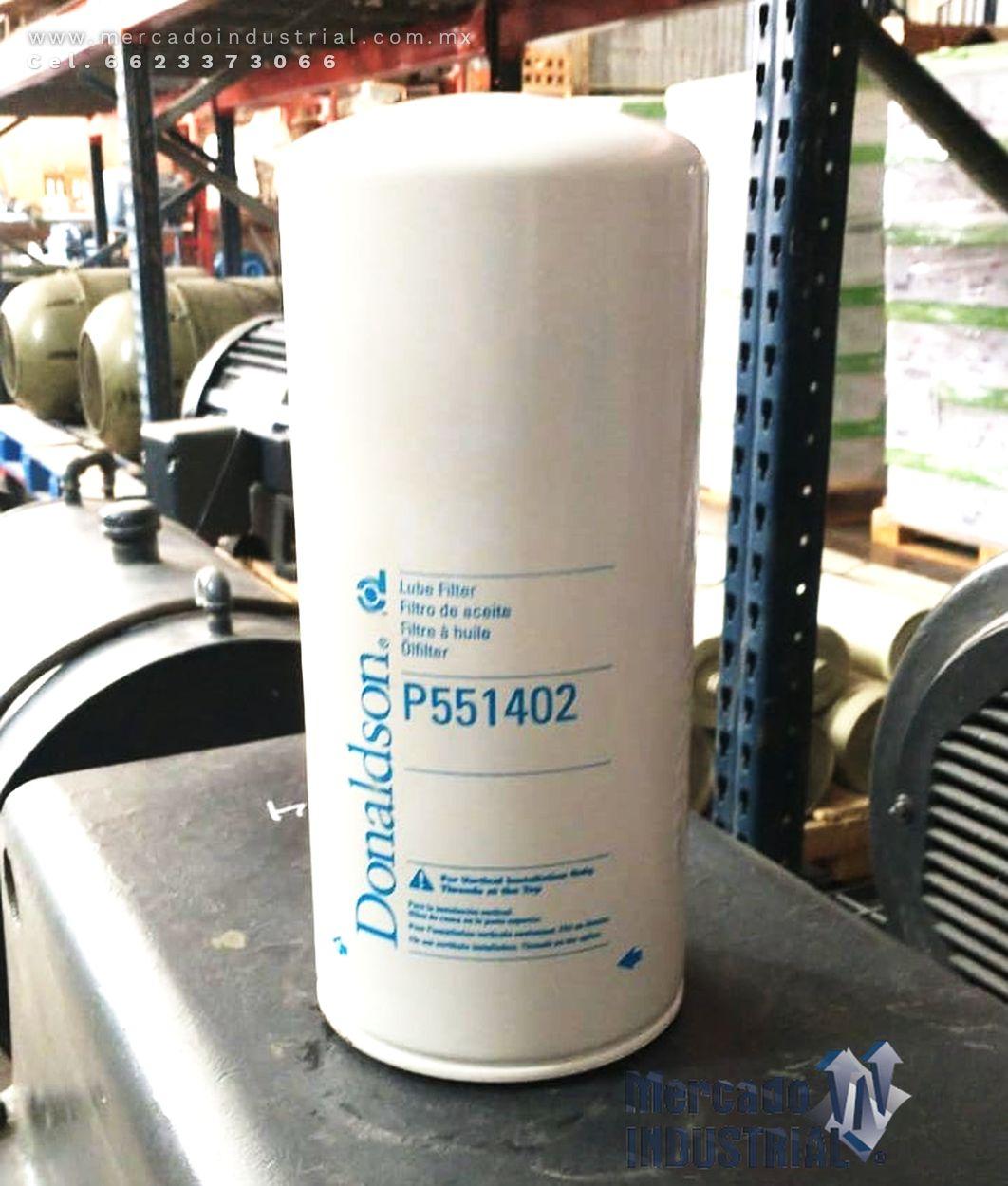 Filtro de lubricante de flujo pleno enroscable modelo P551402 marca DONALDSON - imagen 1
