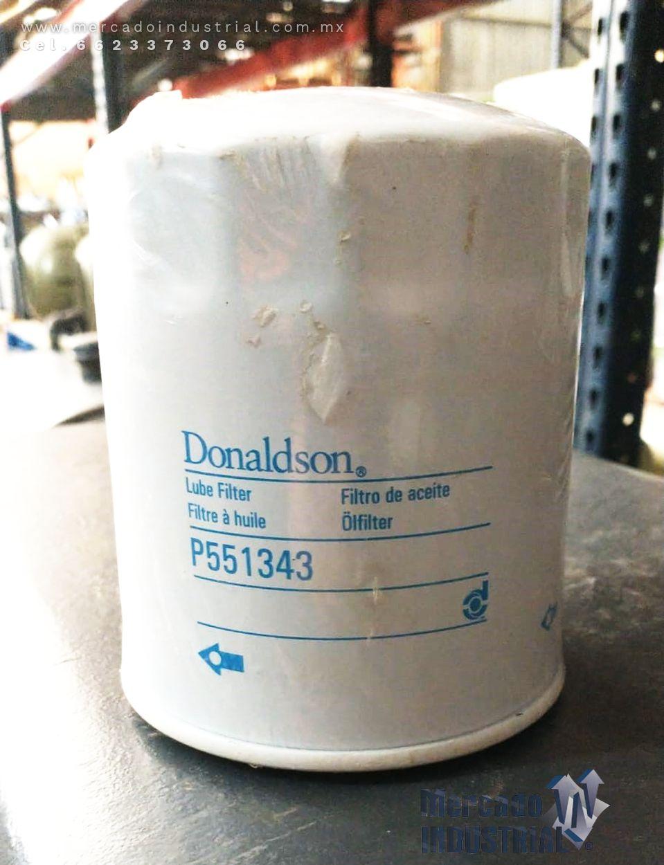 Filtro de lubricante, combinación enroscable modelo P551343 marca DONALDSON - imagen 1