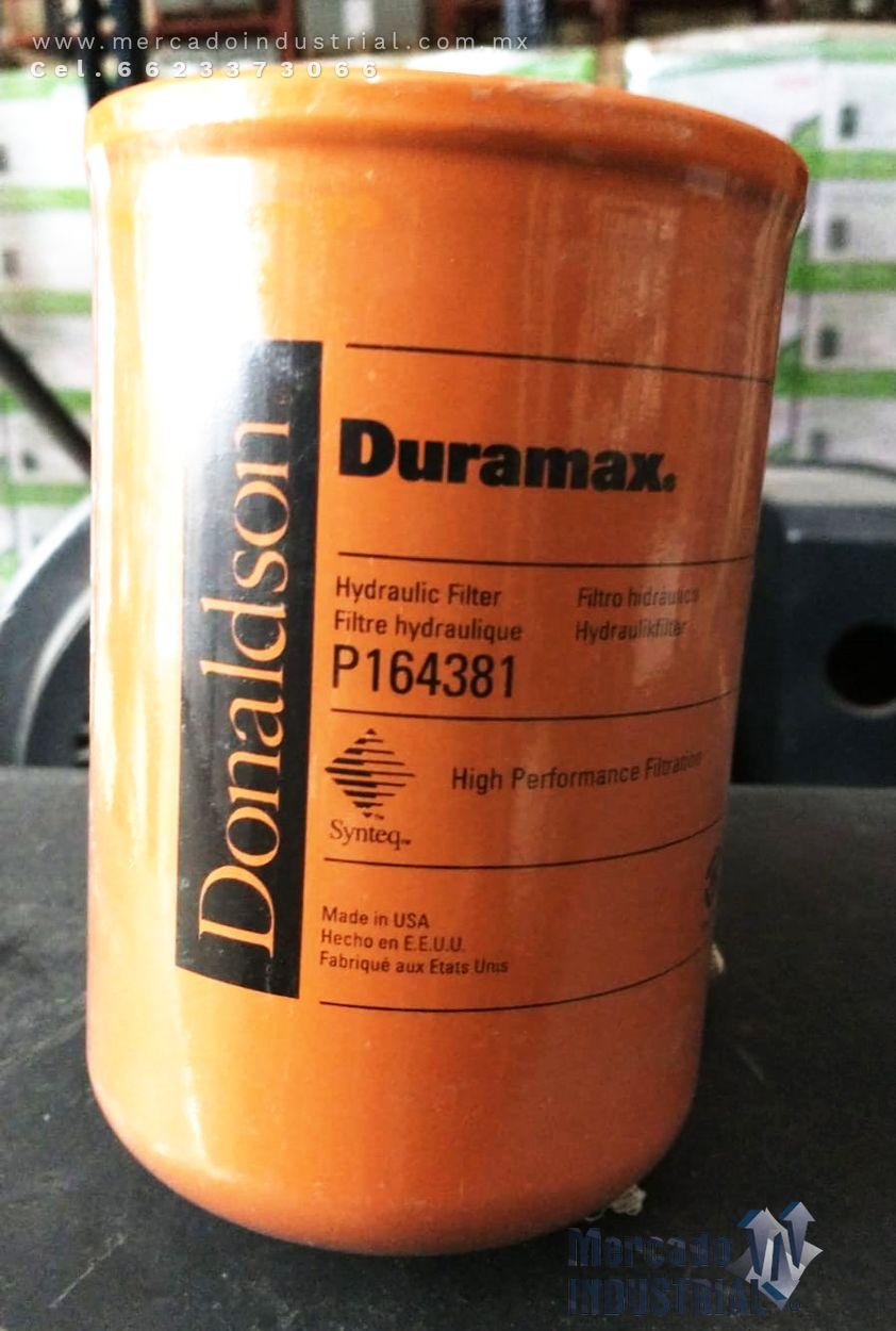 Filtro hidráulico, enroscable DURAMAX modelo P164381 marca DONALDSON - imagen 1