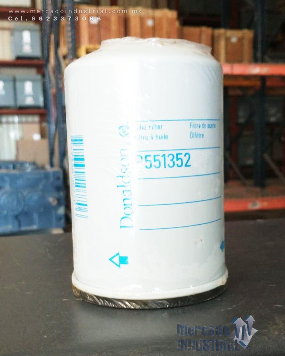Filtro lubricante, flujo pleno enroscable modelo P551352 marca DONALDSON - imagen 1