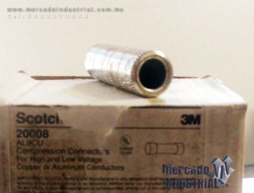 Conector de compresión de alto y bajo voltaje calibre 4/0 AWG marca SCOTCHLOK - imagen 1