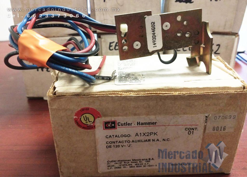 Interruptor auxiliar modelo A1X2PK marca Cutler Hammer - imagen 1