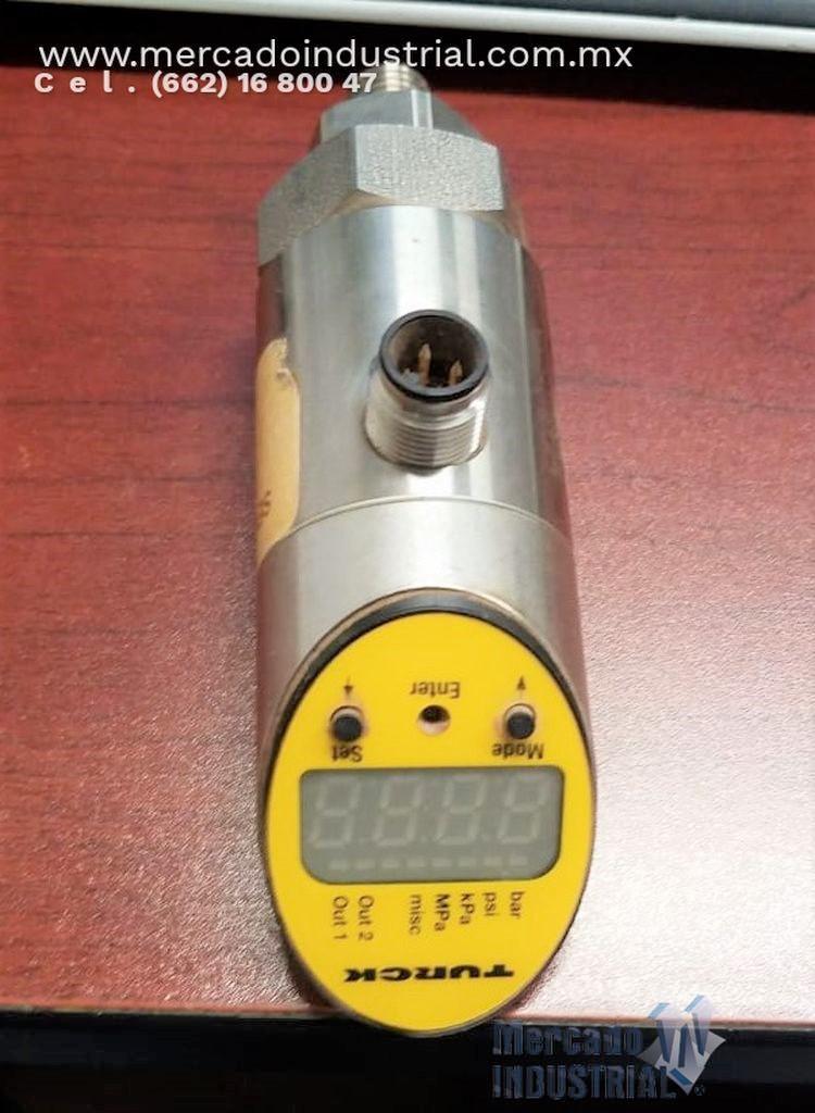 Sensor con rango de +400 BAR/ 5800 PSI modelo PS4OOR-505-LI2UPN8X-H1141 marca TURCK - imagen 1