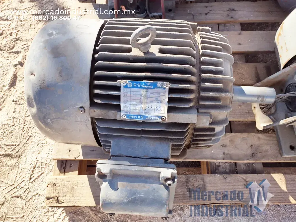 Motor eléctrico de 11 KW - 15 HP 2 polos 3530 RPM - imagen 1