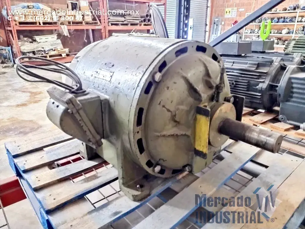 Motor eléctrico de 50 HP 6 polos 1178 RPM marca Westinghouse - imagen 1
