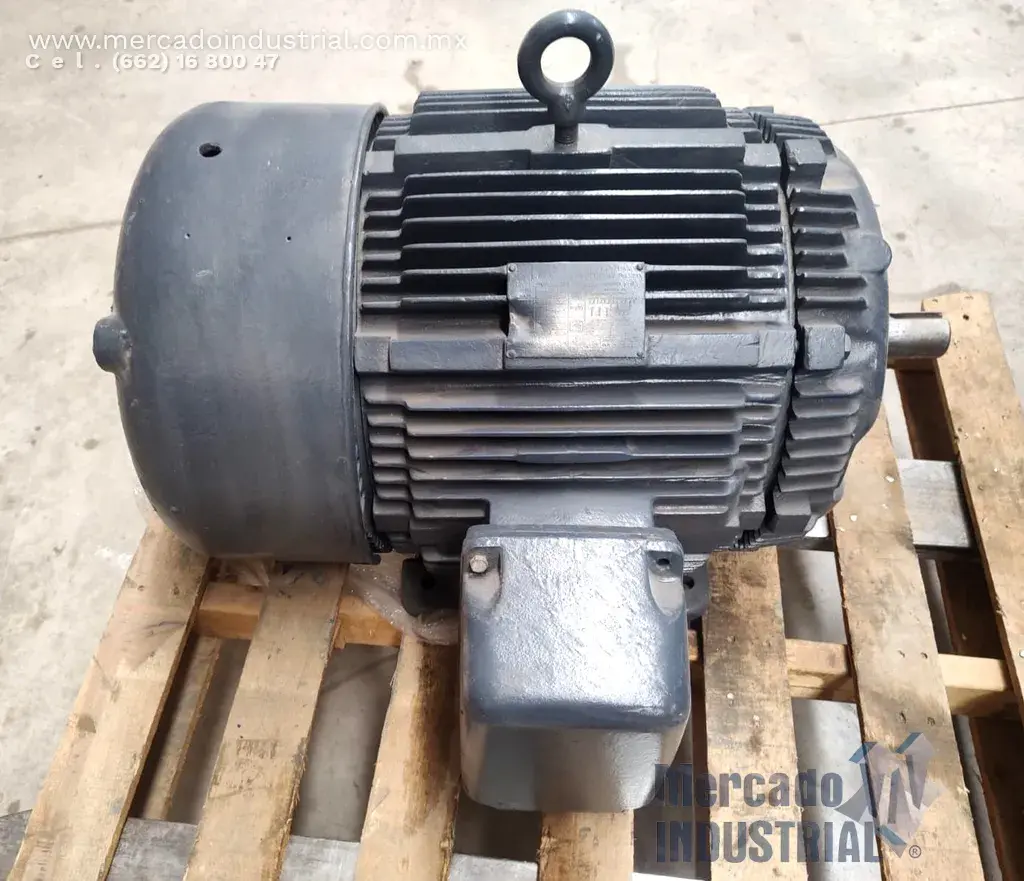Motor eléctrico 60 HP 2 polos 3500 RPM marca IEM - imagen 1