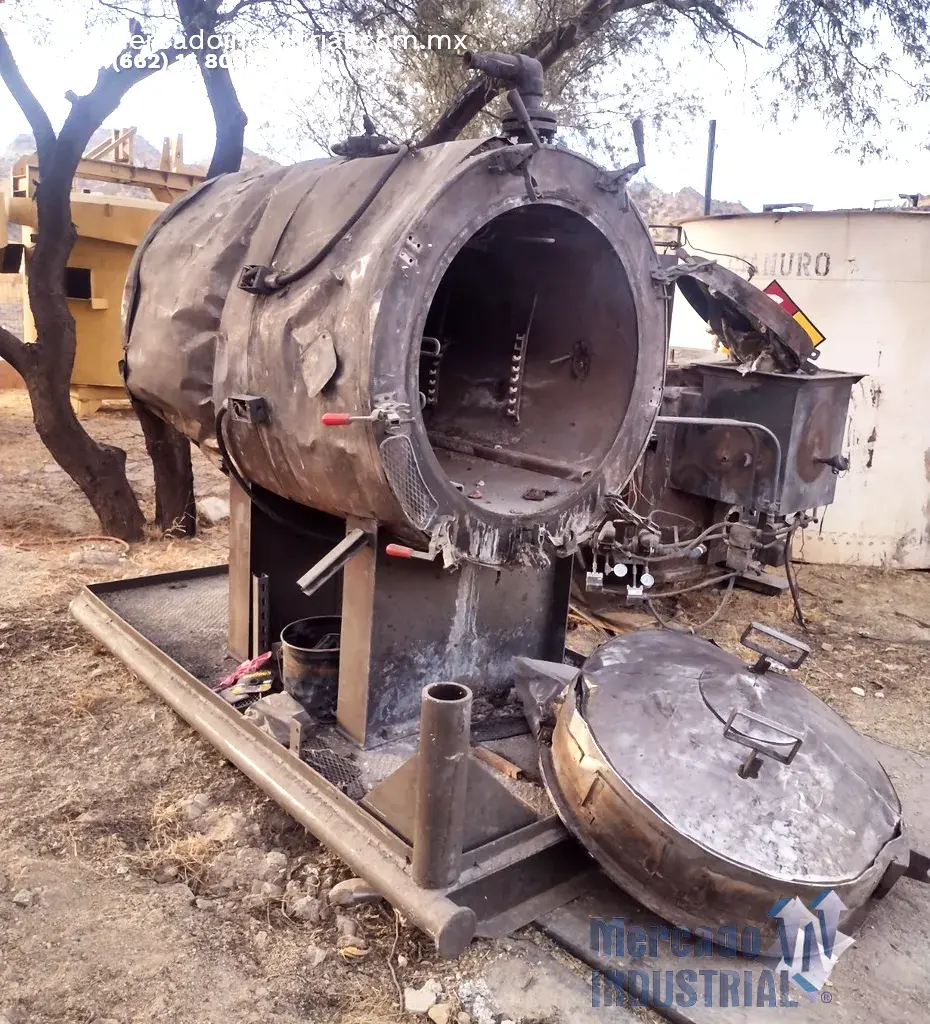 Secador de fundición eléctrico de .89 m de diámetro x 1.40 m de profundidad - imagen 1