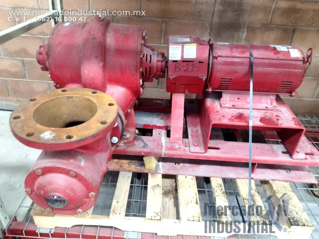 Bomba centrífuga 4x6" 20 HP tipo VSX-VSH marca Bell & Gossett - imagen 1