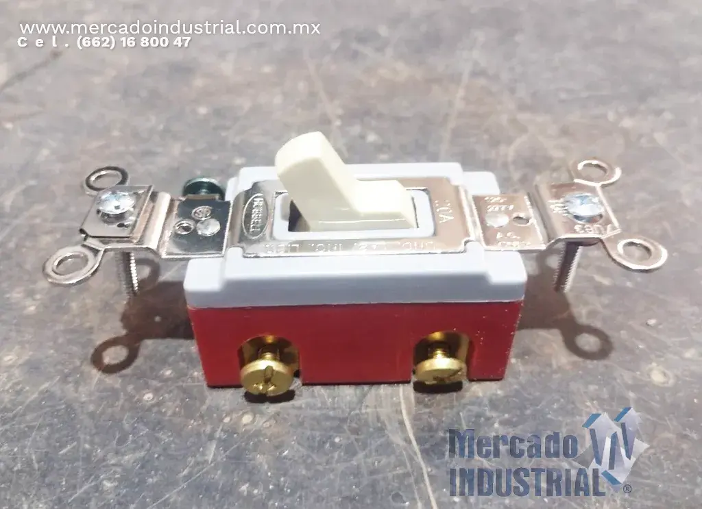 Interruptor 120-277 VAC modelo HBL1221I marca HUBBELL - imagen 1