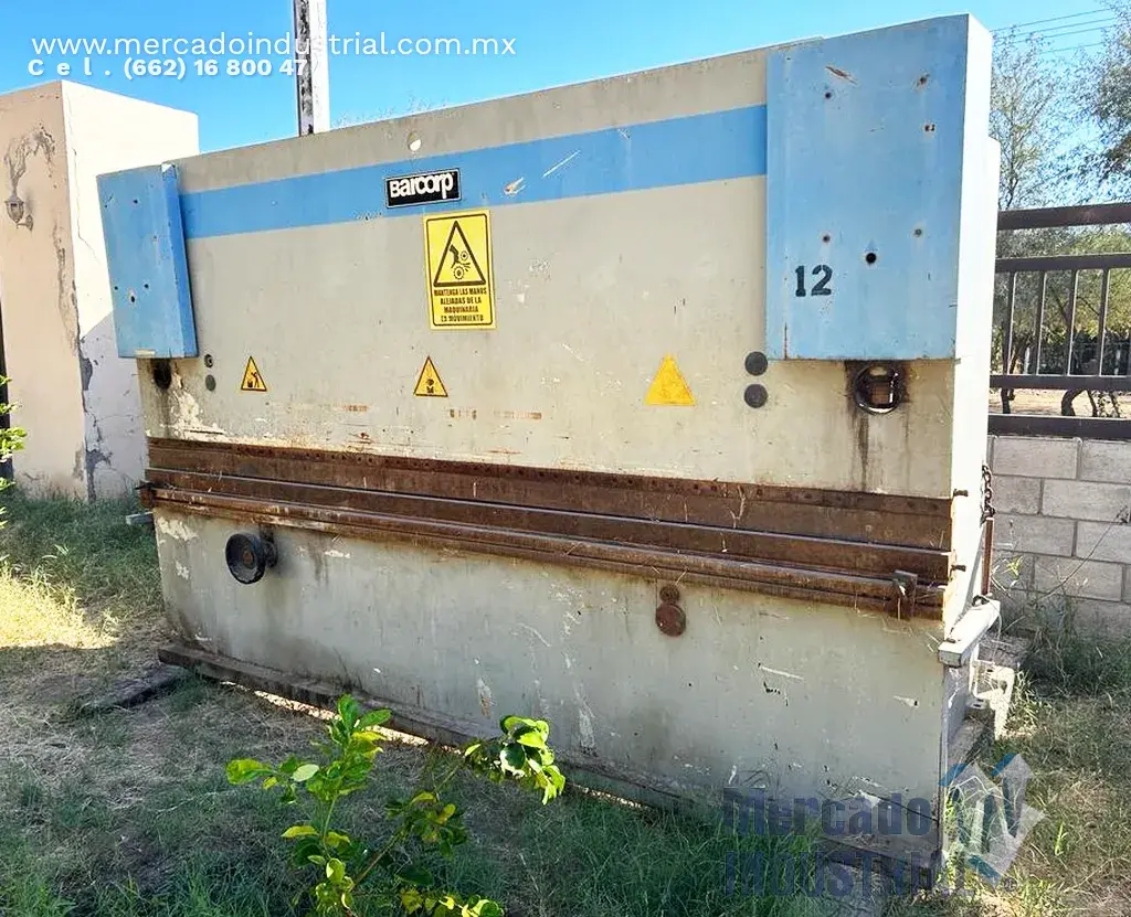 Dobladora de 15.2 kW marca Barcorp Barer Engineering - imagen 1