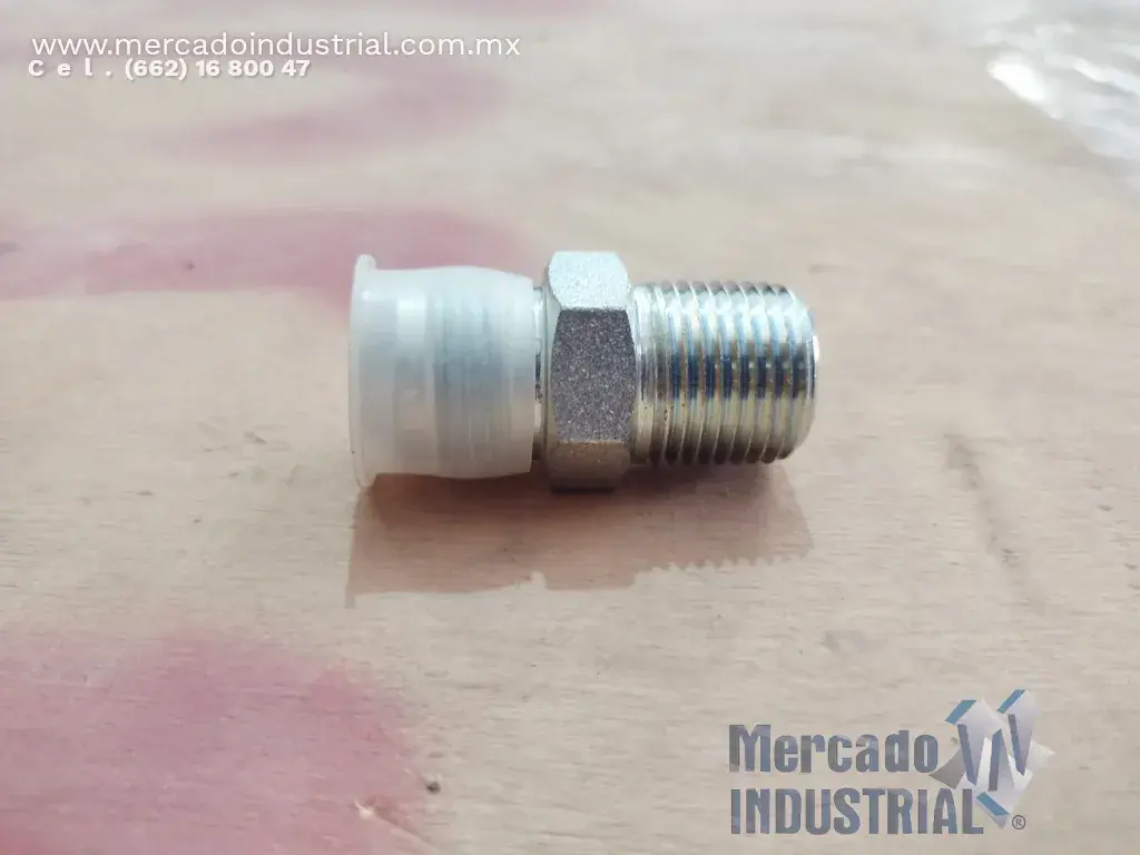 Adaptador hidráulico 10MJ-8MP marca GATES - imagen 1