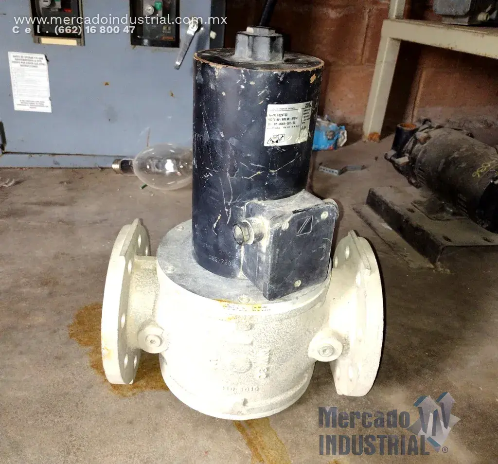 Válvula electromagnética para gas 200 mBAR modelo VG 80 F02NT33 marca KROM SCHRODER - imagen 1