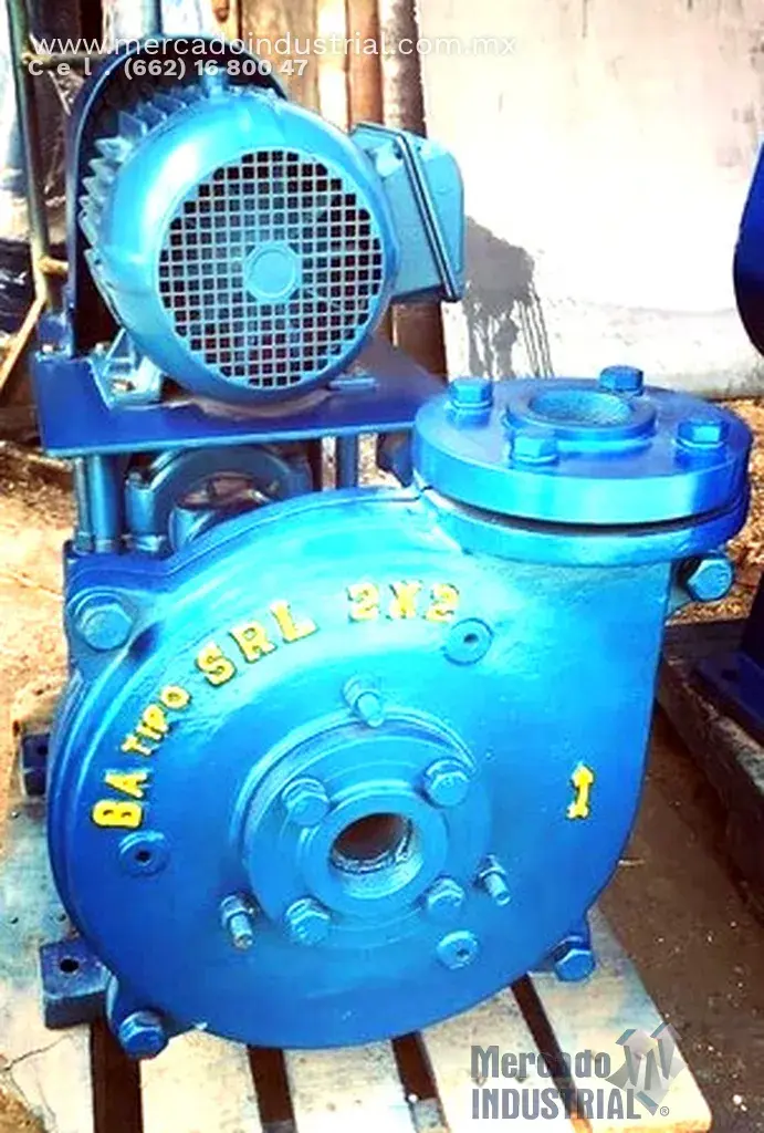 Bomba SRL 2X2 tipo Denver con motor 3 HP - imagen 1