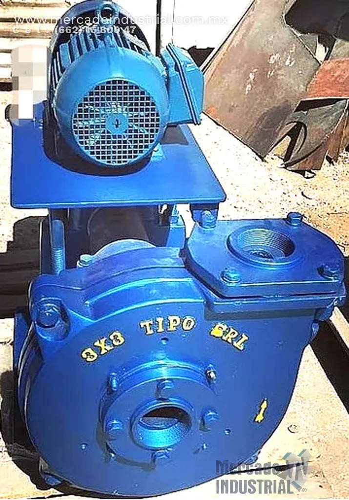 Bomba SRL 3X3 tipo Denver con motor 5 HP - imagen 1