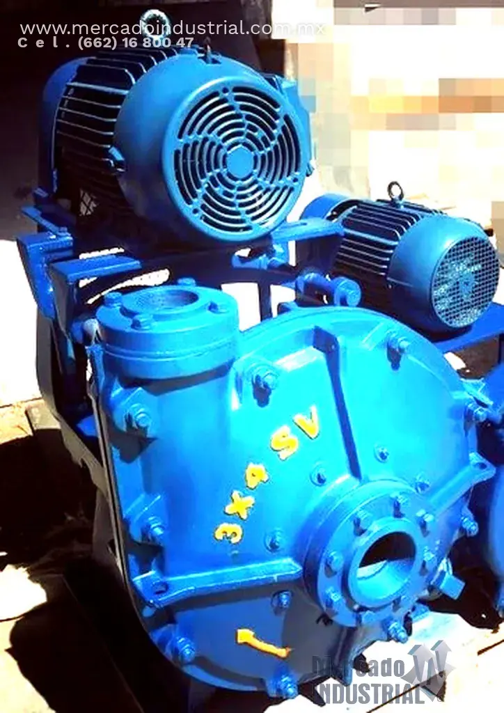 Bomba vacseal 3X4 con motor 20 HP - imagen 1