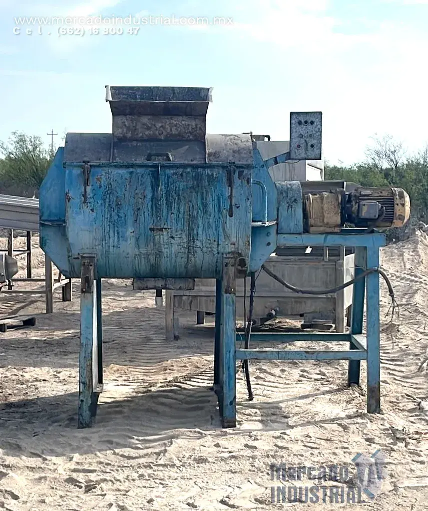 Pug Mill con motor de 7 HP marca C.E.P PARMA ITALY - imagen 1