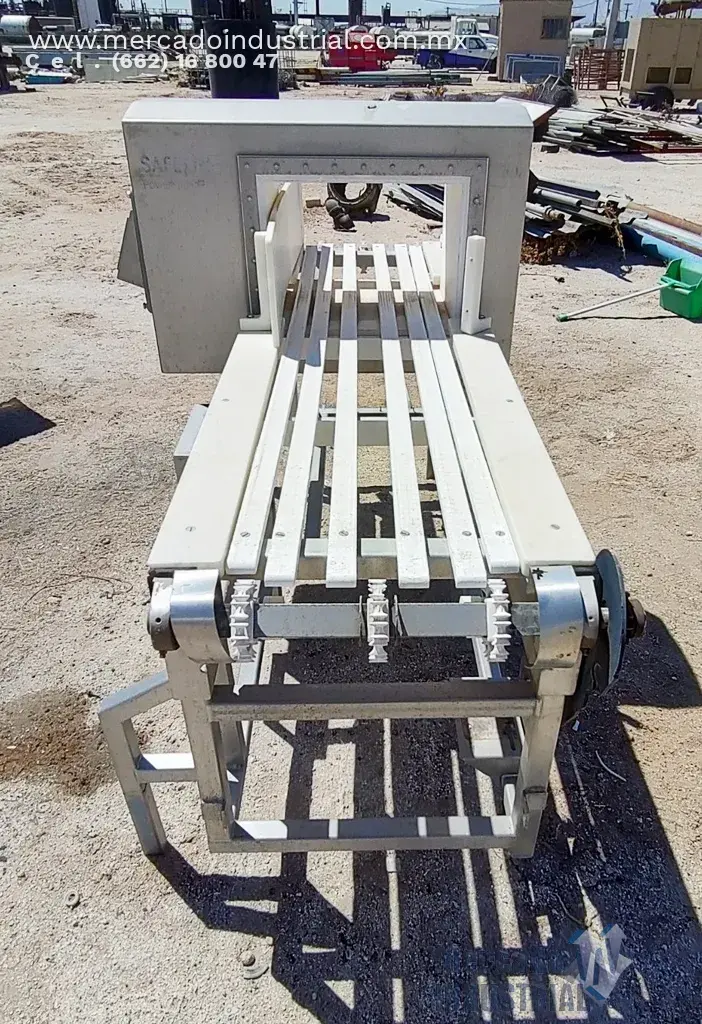 Banda transportadora con estructura en inoxidable de 21" ancho x 66" de largo marca SAFELINE - imagen 1