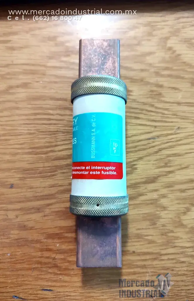 Fusible 400 AMP 250V modelo CF-250 marca Mercury - imagen 1