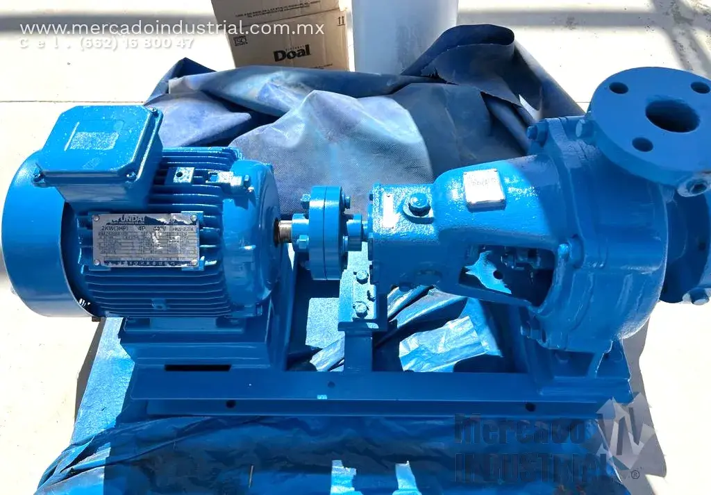 Bomba centrífuga de 2 1/2" x 2" con motor de 3 HP marca HYUNDAI - imagen 1