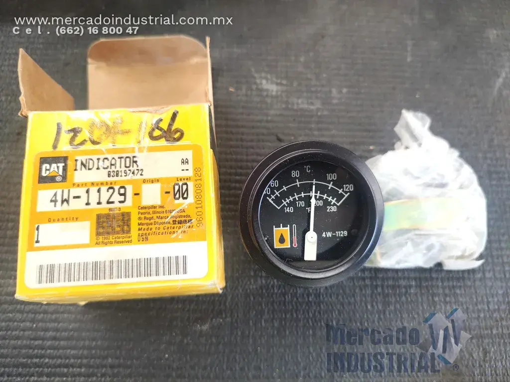 INDICATOR 4W-1129-00 modelo 823 CU marca CATERPILLAR - imagen 1