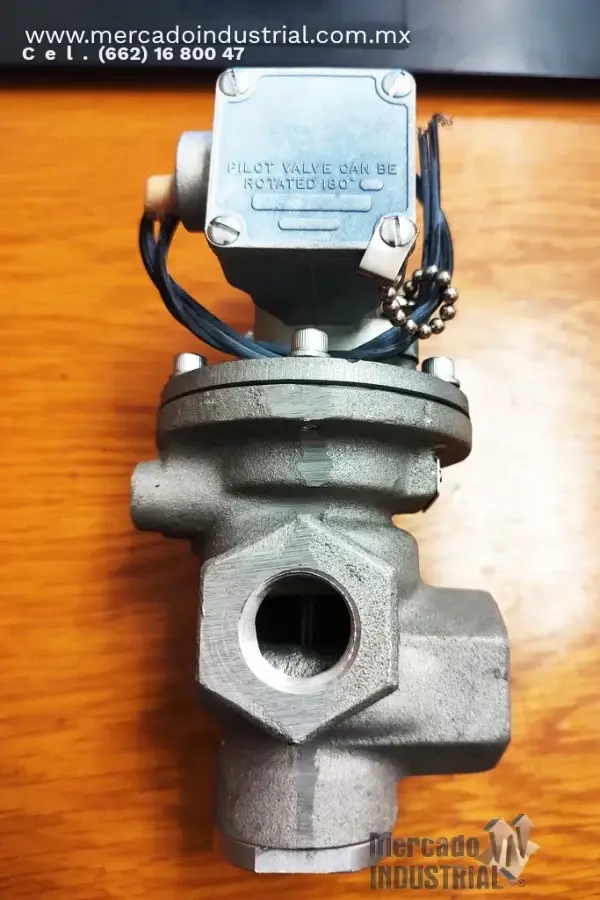 Válvula solenoide 140 PSI modelo N3556604853 marca Parker Schrader Bellows - imagen 1