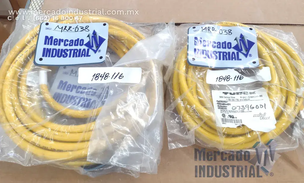 Cable para sensor fotoeléctrico parte RKV47-8M marca TURCK MINI FAST - imagen 1