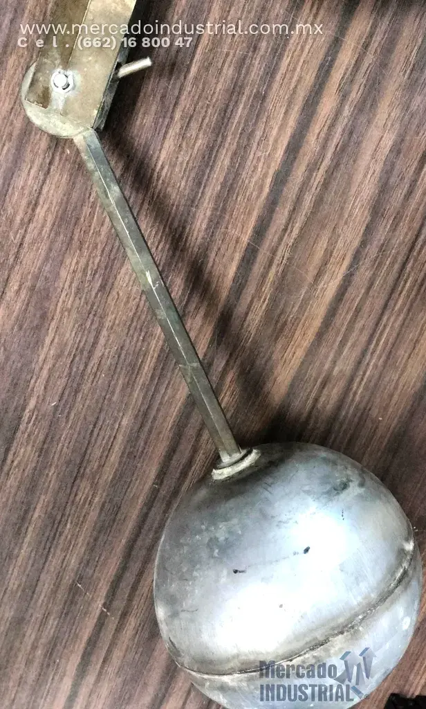 Flotador de acero inoxidable diámetro 5" - imagen 1