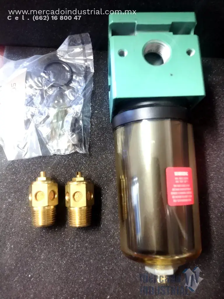 Filtro regulador neumático 150 PSI modelo F30B-04C marca NUMATICS - imagen 1