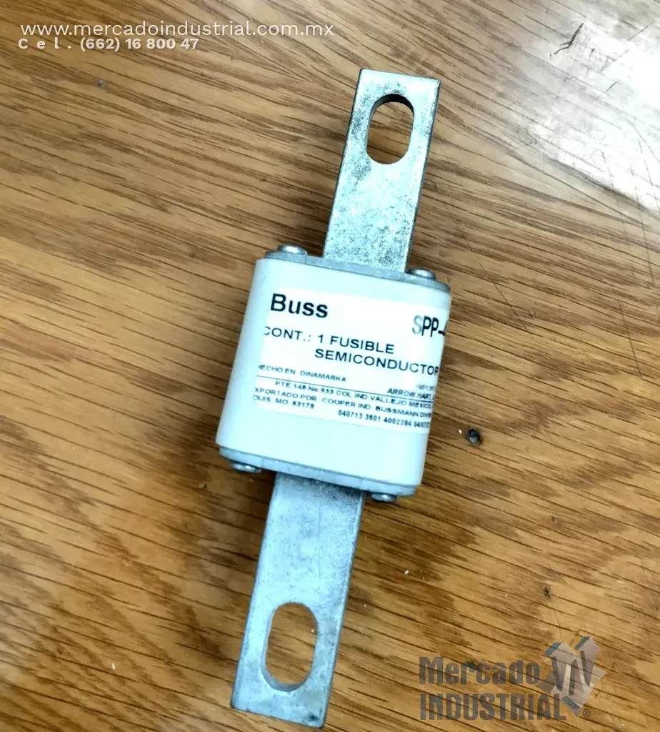 Fusible semiconductor 175 AMP 700V 0.7861mΩ modelo SPP-4H175 marca Bussmann - imagen 1