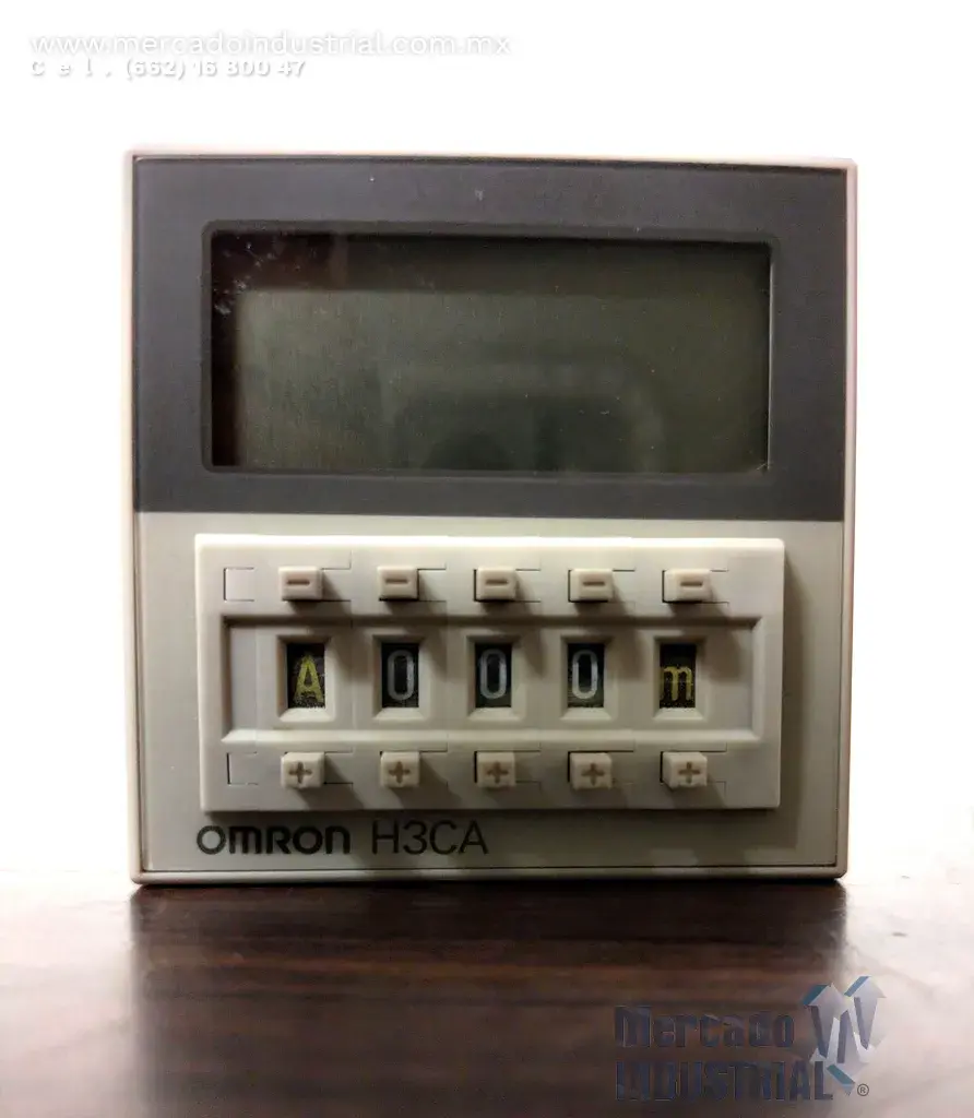 Timer 99.9S-9990HRS modelo H3CA-A marca OMRON - imagen 1