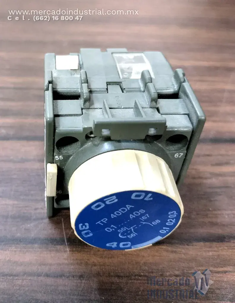 Timer block 0.1 a 40 Seg modelo TP40DA marca ABB - imagen 1