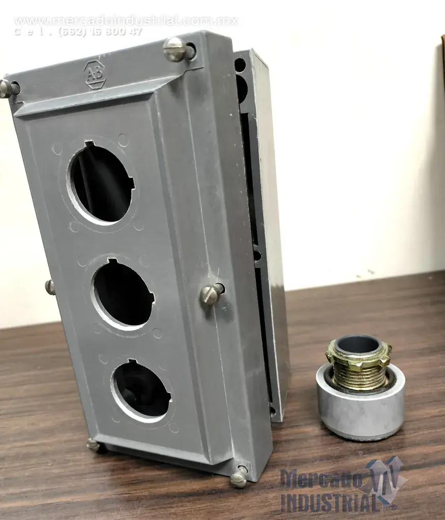 Caja de pulsadores modelo 800H3HZ4R marca Allen-Bradley - imagen 1