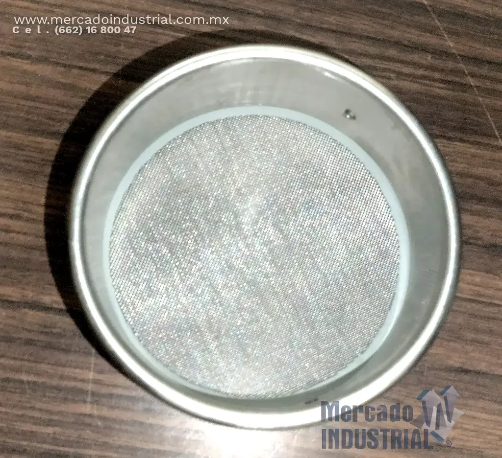 Tamiz para laboratorio malla #50 abertura 300UM (0.0117") marca TYLER - imagen 1