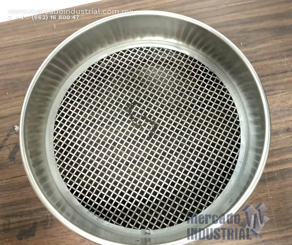 Tamiz para laboratorio malla #5 abertura 4MM (0.157") marca W.S. TYLER - imagen 1