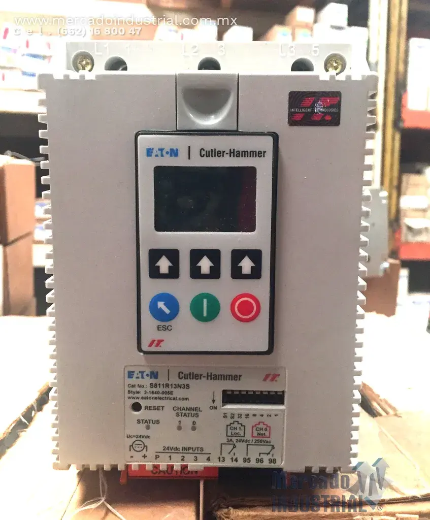 Contactor 135 AMP 24VDC modelo S811R13N3S marca Cutler Hammer - imagen 1