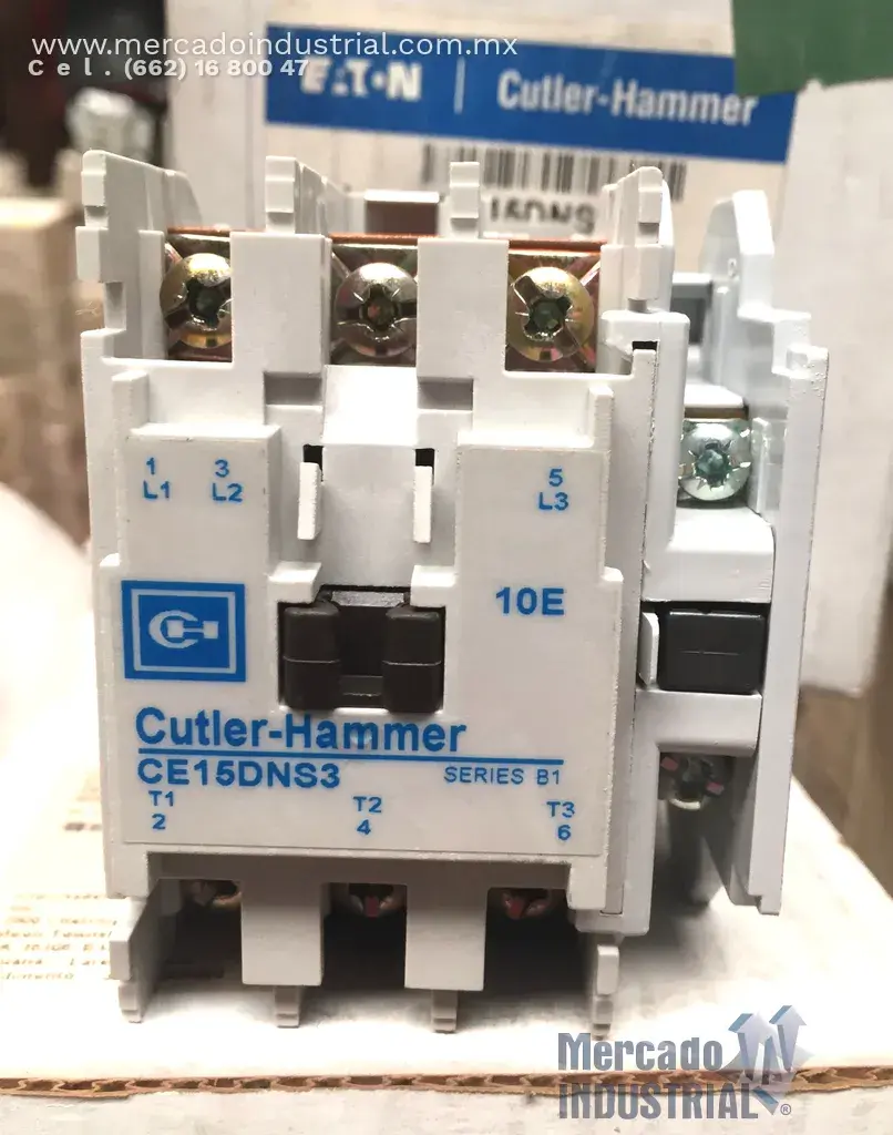 Contactores Magnéticos 18 AMP modelo CE15DNS3BB marca Cutler Hammer - imagen 1