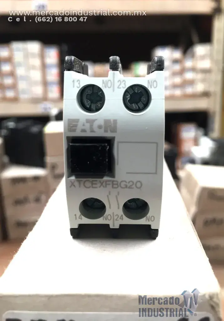 Contactor Auxiliar Frontal Eaton XTCEXFBG20 - imagen 1