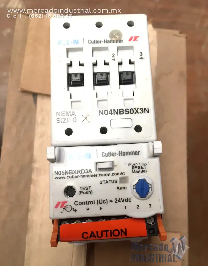 Arrancador 18 AMP modelo N101BS0D3A marca Cutler Hammer - imagen 1