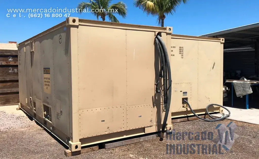 Planta desalinizadora de osmosis inversa 3000 GPH modelo WTA-060 marca ROWPU - imagen 1