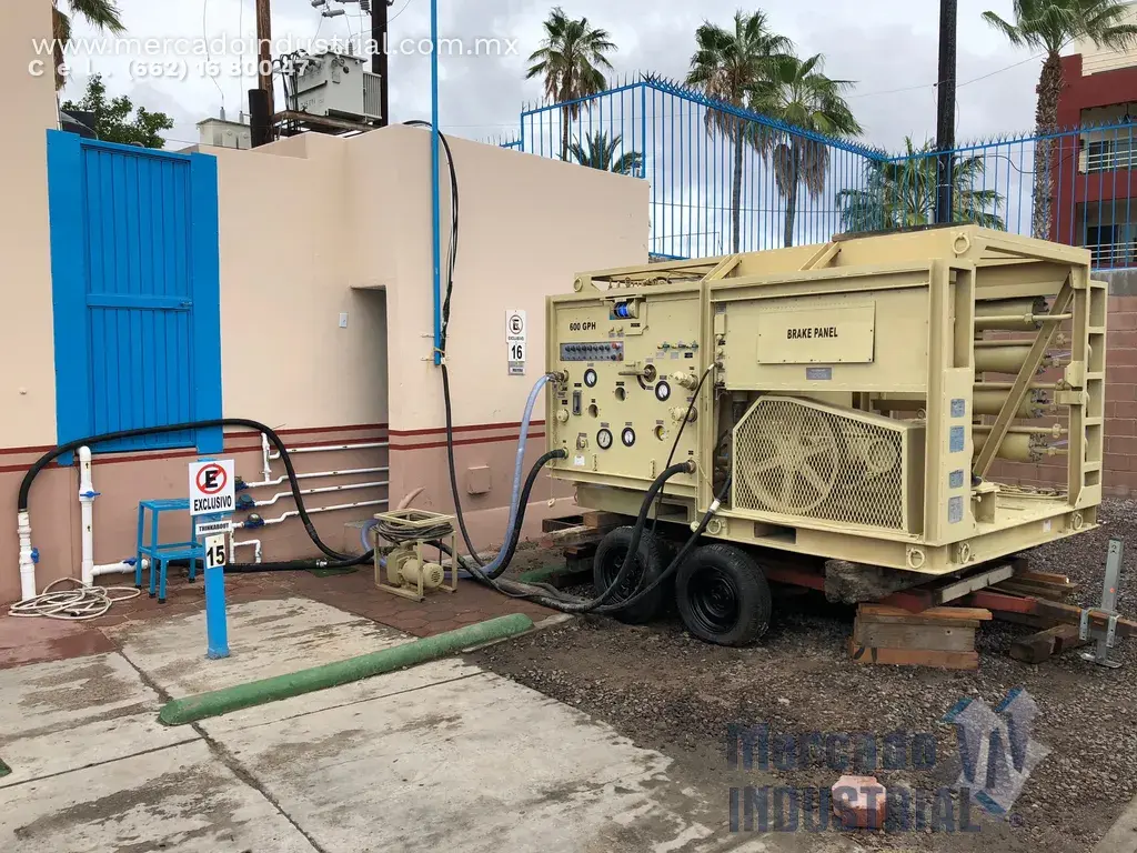 Planta desalinizadora de osmosis inversa 600 GPH modelo 0996109001 marca ROWPU - imagen 1