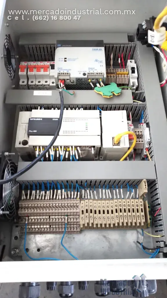 PLC modelo FX3U-48M marca Mitsubishi - imagen 1