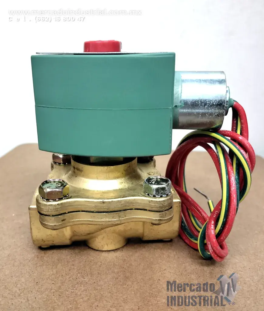Válvula solenoide 150 PSI modelo 8210G94 marca ASCO RED-HAT VALVES - imagen 1