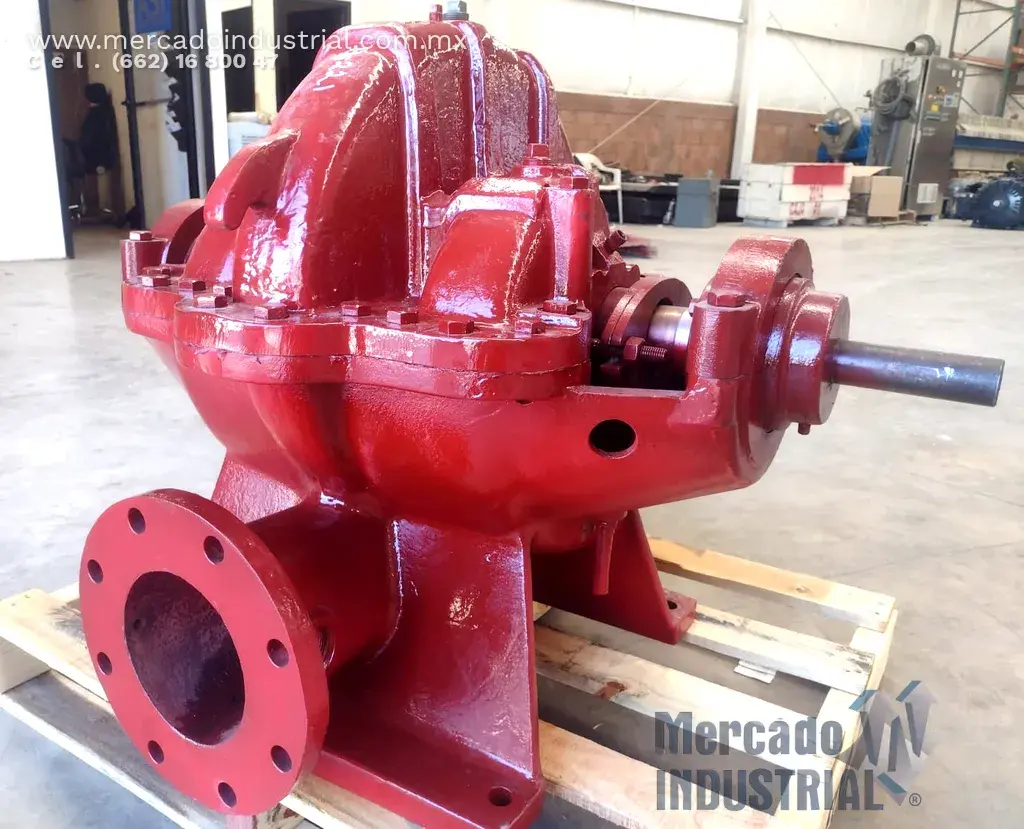 Bomba centrífuga contra incendios 8X6 tipo MI marca PATTERSON - imagen 1