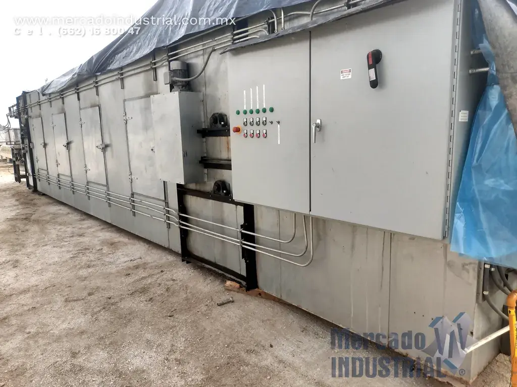 Horno de secado modelo KMI-540-700 marca KMI pulp machines - imagen 1